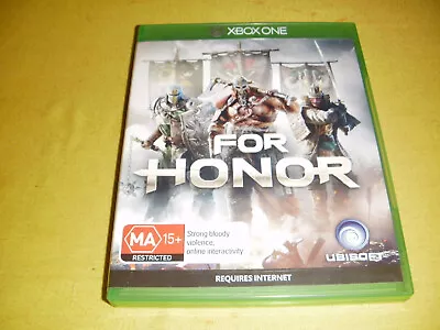 FOR HONOR 2017 XBOX ONE Game DISC As NEW + CASE Ubisoft • $6.95