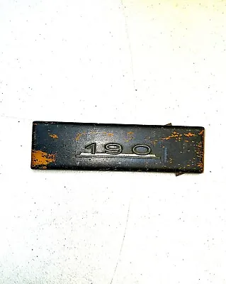 Mercedes 190 Dash Center Radio Delete Wood Center 1 Plate / Emblem Vintage • $88