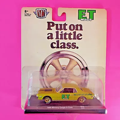 M2 Machines 1968 Mercury Cougar ET Mags Lime Green • $6.25