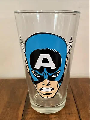$13.65 • Buy MARVEL 2012 Captain America Drinking Glass 16oz