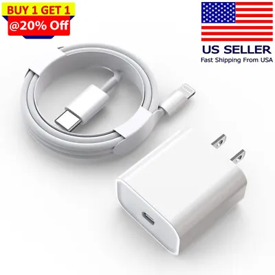 For Apple IPhone Charger 20W PD  USB-C Type Fast Charging Cable IPhone 15 14 13 • $8.09