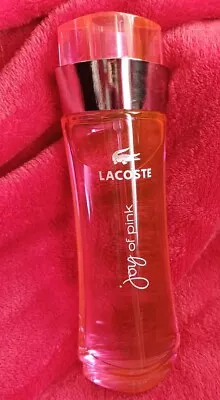LACOSTE Touch Of Pink 90ml Eau De Toilette Spray For Her. Some Has Been Used. • £19