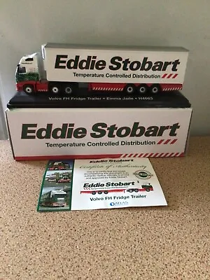 Eddie Stobart 1:76 Scale  Model. Volvo FH Fridge Trailer Emma Jade H4663 • £3.99