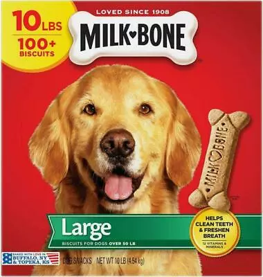 Milk-Bone Original Biscuits For Large Dog - 10 Lbs • $22.99