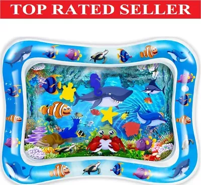 Baby Water Play Mat Inflatable Baby Toys Months Newborn Infant Fun Toddler Boy  • $14.99