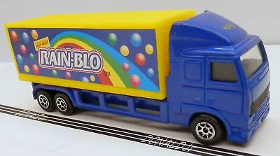 Hot Wheels Rain-Blo Bubble Gum Delivery Truck Blue COE Cab 5  Long • $8