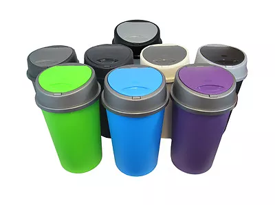 £14.95 • Buy Kitchen Bin - Bullet Bin / Swing Bin / Touch Top Bin - All Colours 50l & 25l