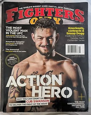 Fighters Only Magazine (UFC MMA Nov 2017) • $15