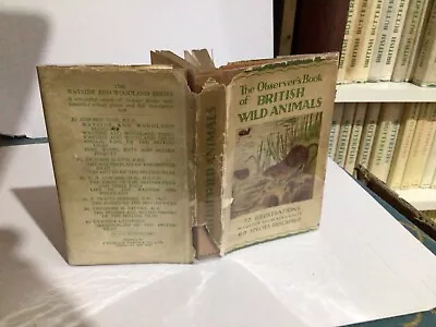 £19.99 • Buy Observers Book Of British Wild Animals 1st Edition 1938