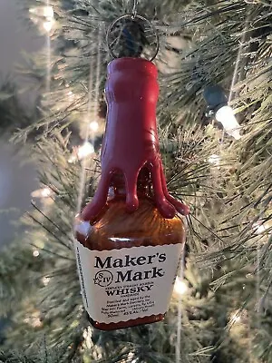 Makers Mark Bottle Ornament Plastic • $15