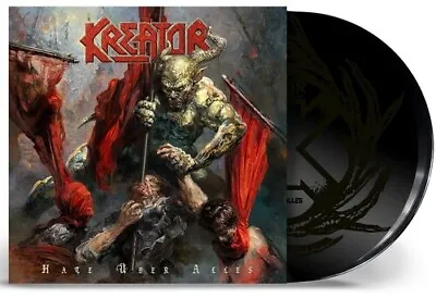 Kreator - Hate Uber Alles (Trifold Double Black W/ Etching) [Used Vinyl LP] • $17.18