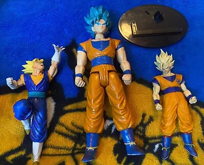Dragon Ball Figure Statue Lot Banpresto Vegeto & Goku Limit Breaker Blue Goku • $30