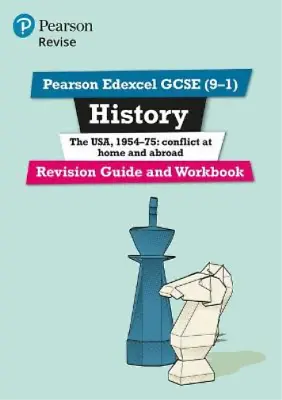 Revise Edexcel GCSE (9-1) History The USA Revision Guide And Workbook: (with Fre • £3.35