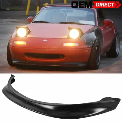 Fits 90-97 Mazda Miata MX-5 GV Type 2 Style Front Bumper Lip Spoiler PU • $64.99