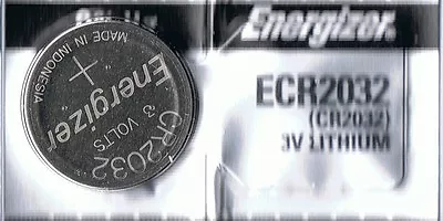 1 New ENERGIZER CR2032 Lithium 3v Coin Battery Australia Stock FAST SHIPPING • $103.99