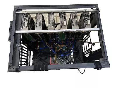 Crypto Mining Rig With 6 GEFORCE GTX GPUs (Please Read) • $600