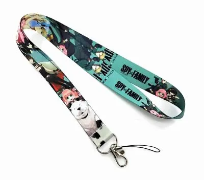 10pcs Japanese Anime Neck Strap Lanyard Key Chain Phone Card Badge Holder • $12.60