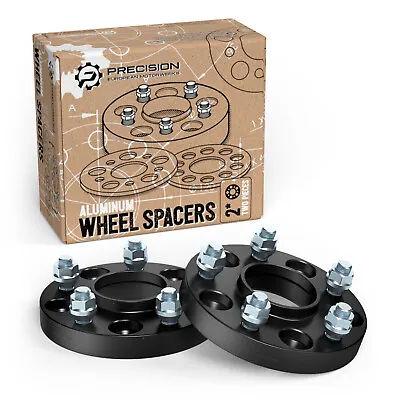 25mm (1 ) 5x114.3 Hubcentric Black Wheel Spacers For Hyundai Mazda 67.1 | 12x1.5 • $50.57