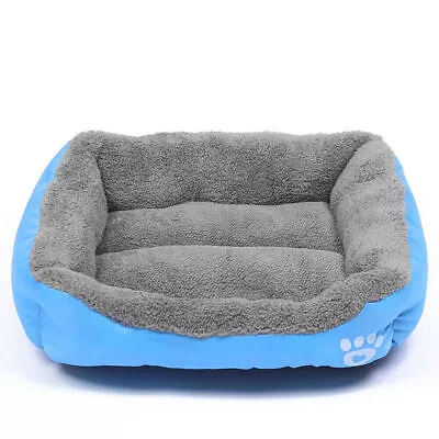 Small Pet Dog Cat Bed Puppy Cushion House Soft Warm Kennel Mat Pad Washable • $13.65