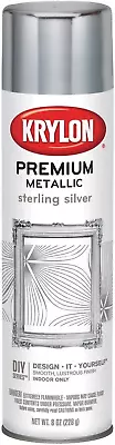 Premium Metallic Spray Paint Resembles Actual Plating Sterling Silver 8 Ounce  • $13.72