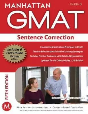Sentence Correction GMAT Strategy Guide 5th Edition (Manhattan GMAT - VERY GOOD • $3.59