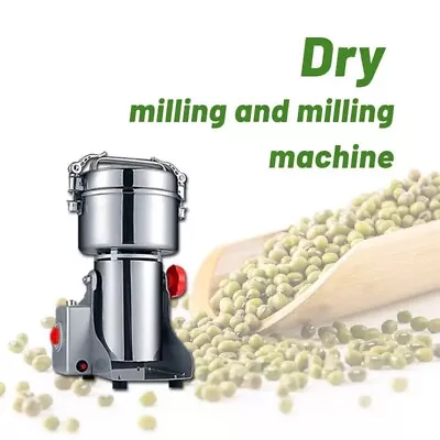 700g Grain Mill Grinding Machine Nut Herbs Crusher Miller Shredder Pulverizer • $278.57