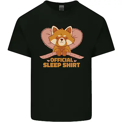 Red Panda Bear Funny Sleep Sleeping Mens Cotton T-Shirt Tee Top • $11.05