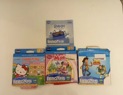 Vtech Innotab Game Bundle X4 Games • £8