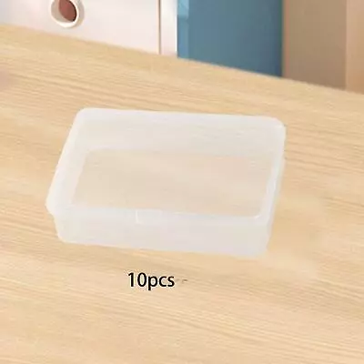 Storage Container Home Decorative Durable Leakproof Card Storage Box For Cabinet • £8.51