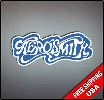 Aerosmith Vinyl Wall Logo Decal Sticker Heavy Metal Rock Band Rock 80's Various  • $3.99