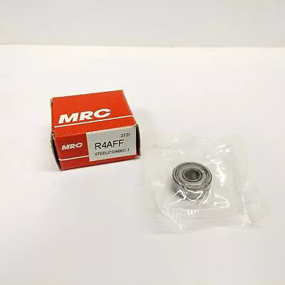 R4AFF MRC Roller Bearing Both Sides Steel Seal 0.2500 X0.7500 X0.2812 Mm • $7