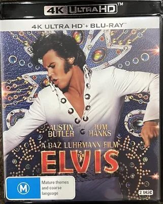 Elvis | Blu-ray + Uhd (Blu-ray 2022) - FREE SHIPPING • $19