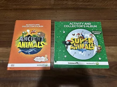 COMPLETE Woolworths Super Animals & Ancient Animals Collectors Cases • $20