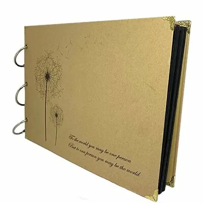 Photo Album DIY Scrapbook 3-Ring Binder Picture Booth Albums 10.4x7.3   • $16.50