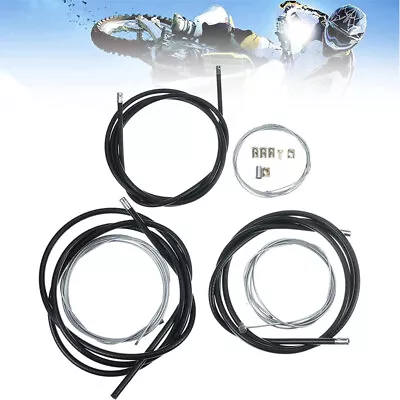 Motorcycle Cable Kit Clutch Cable Brake Line Cable Throttle Cable Set Universal • $27.59