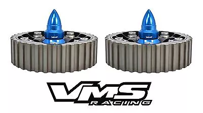 Vms Racing Cam Gear Bolts W/ Bullets Blue For Honda Prelude Dohc H22 H23 • $29.95