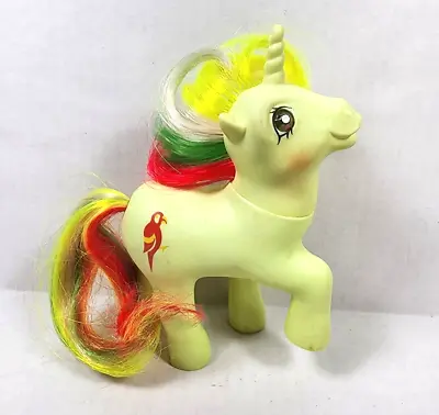Vintage 1987 My Little Pony Mimic Twinkle Eye Gem Unicorn Parrot Hong Kong MLP • $229.99