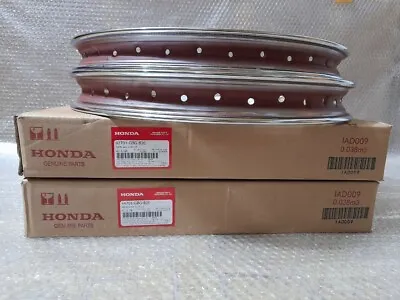 $129.99 • Buy Genuine Wheel Rims 1.2 / 1.4 Honda SS50 CD50 CD70 CL50 CL70 C50 C70 C90 C110 CUB