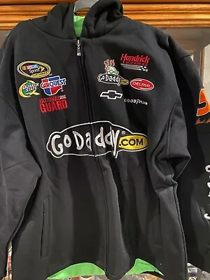 Mark Martin #5 Godaddy Cotton Zip Up Jacket   2xl • $79.99