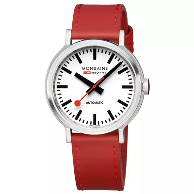 Mondaine Official Swiss Railways Automatic 41mm Automatic MST.4161B.LC RRP$1199 • $610.09