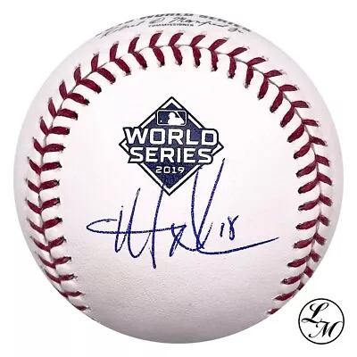 Matt Adams Nationals Autographed 2019 World Series Baseball JSA • $199.99