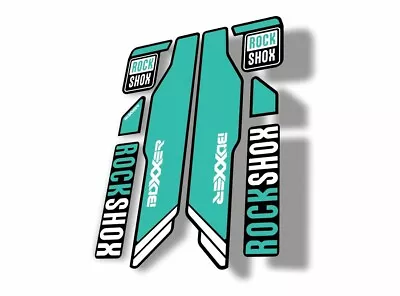 Rock Shox BOXXER 2015 Mountain Bike Cycling Decal Kit Sticker Adhesive Dolphin • $19.99