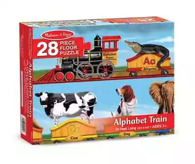 Melissa & Doug: Alphabet Train Floor Puzzle (28 Pieces 10 Feet Long) 3 + • $22.50