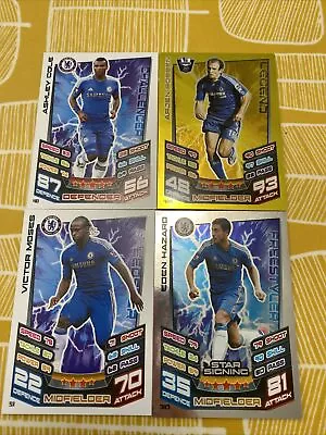 Chelsea Match Attax 2012/2013 Eden Hazard Star Signing Foil Card Legend Robben • £2.50