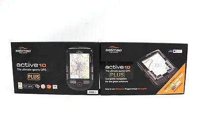 £14.99 • Buy 2 X SATMAP Active 10 Plus 320x240p Weatherproof Handheld GPS In Black -N37