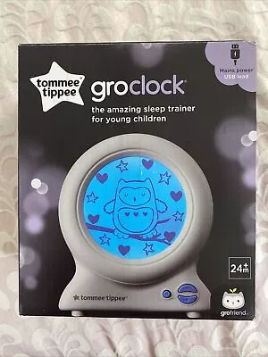 £19.50 • Buy Tommee Tippee Groclock Sleep Trainer Clock Alarm & Nightlight USB Power New