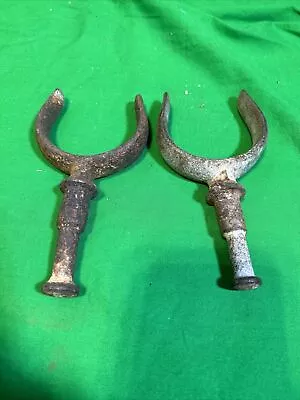 Vintage OAR LOCKS ~ RAM HORN ~ ROW BOAT • $25