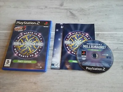 £3.99 • Buy Who Wants To Be A Millionaire Party Edition - Buzz Buzzers - Ps2 Game - Complete
