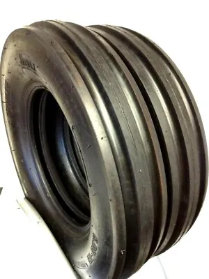 2) 600-16 8 PLY HEAVY DUTY TRACTOR TIRES 6.00-16 TRI RIB 3 Rib F2 Load D • $199.99