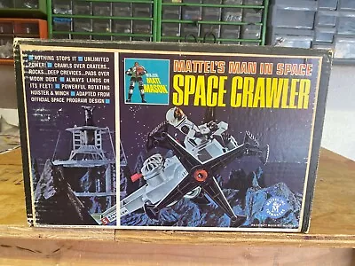 Vintage Mattel Major Matt Mason Space Crawler In Box Works No Instructions • $175